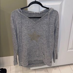 Grey star sweatshirt